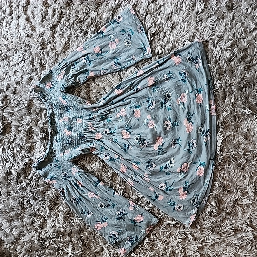 Xhilaration Off-the-Shoulder Floral Dress Small